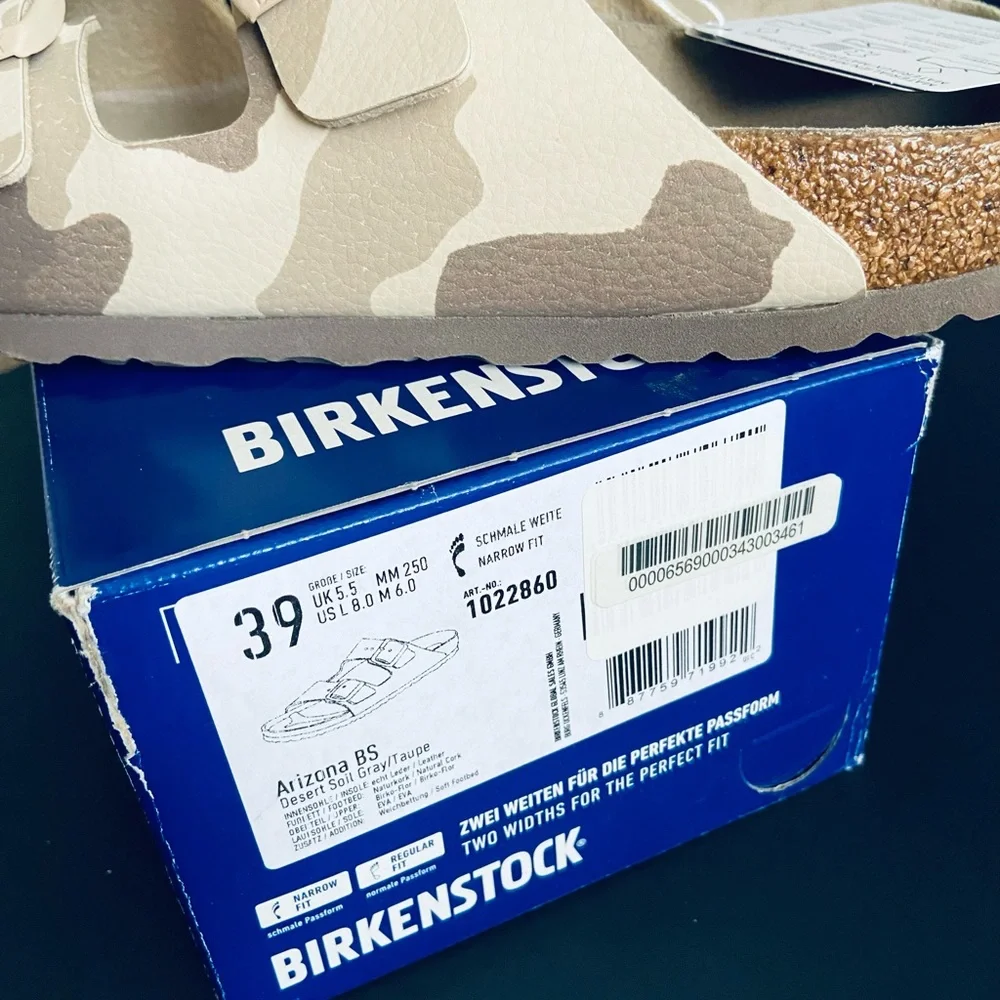 BIRKENSTOCK Arizona Camo Slide Sandal 39,40 - Picture 6 of 10